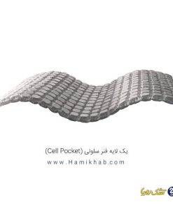 یک لایه فنر سلولی داخل تشک